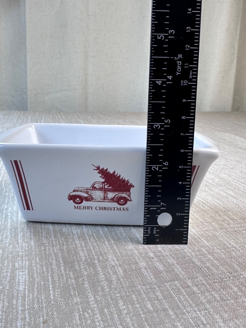 Christmas Set: Vintage Santa Tea Light Holder & Robert Stanley Red Truck Pan - Picture 14 of 16